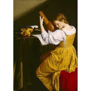 Girl with a Lute